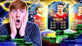 I SPENT 50K FIFA POINTS ON GUARANTEED WALKOUT PACKS FOR PREM TEAM OF THE SEASON!