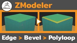 ZModeler - (Edge) Bevel - Polyloop