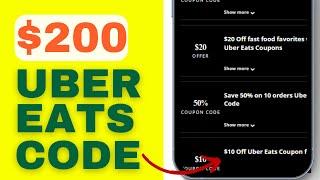 How to Find $200 UBER EATS Promo Code (Working Coupon Codes) | Uber Eats Deals