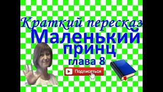 Краткий пересказ А. де Сент-Экзюпери "Маленький принц" глава 8