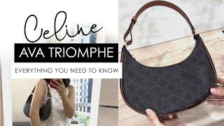 The Celine Ava Triomphe in a Nut Shell- What Fits, Mod Shots, Pros & Cons