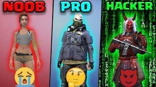 FREE FIRE - NOOB vs PRO vs HACKER | Kurko