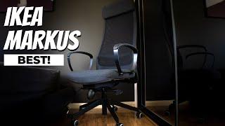 IKEA MARKUS full review 2024 - BEST IKEA OFFICE CHAIR!!