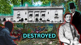 A King’s Paradise Destroyed: Inside The Ruins Of A Gilded Age Mansion - Knollwood Estate #history