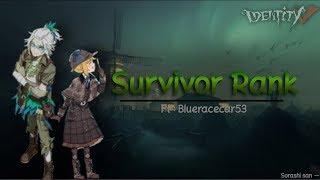 【Identity V】Survivor Rank with Blueracecar53