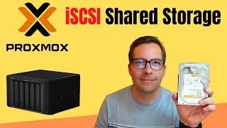 Proxmox iSCSI target with Synology NAS shared storage and troubleshooting