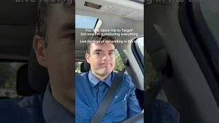 Waiting in the car at Target when they said “they’re almost done shopping” #funny #target #pov