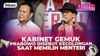 Refly Harun Blak-Blakan Sebut Prabowo Kecolongan Memilih Menteri - Rakyat Bersuara 16/10