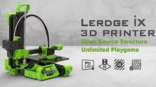 LERDGE iX   сборка, обзор и возможности печати 3D принтера