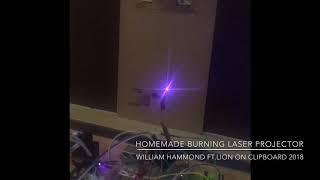 Burning Laser Projector Lion