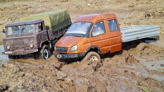 Gazelle made GAZ-66 off-road! ... Everyone is shocked! RC OFFroad trucks 4x4