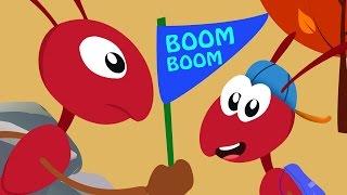 The Ants Go Marching | The Ants Go Marching One By One Song | Nursery Rhyme With Lyrics