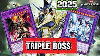 DRAGOON BUSTER MAGIA, Triple BOSS Deck Crushing Meta 2025 [Master Duel]