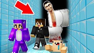 ПОБЕГ ОТ СКИБИДИ ТУАЛЕТ ИЗ ТУАЛЕТНОГО ЛАБИРИНТА В МАЙНКРАФТ! SKIBIDI TOILET MINECRAFT