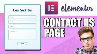 Create 'Contact us' Page in Wordpress with Elementor for FREE! (Full Guide)