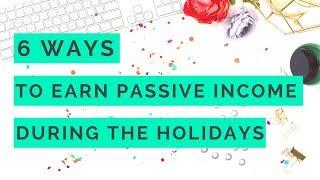 Creating Passive Income this Holiday Season | Kate Danielle | Creative Income for the Mom Life