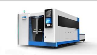 SENFENG full cover fiber laser cutting machine 3015H 3000W cut 10mm carbon steel