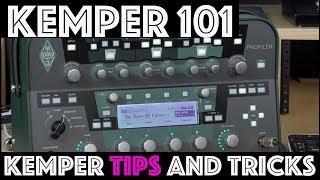 Kemper 101 - Explaining the Basics of the Kemper - Kemper Tips and Tricks