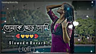 Tomake Chere Ami Ki Niye Thakbo ||তোমাকে ছেড়ে আমি কি নিয়ে || Slowed+Reverd || Bangla Trending Song