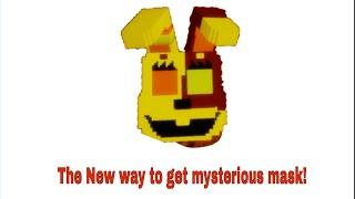 Roblox Fazbear’s revamp the new way to get mysterious mask