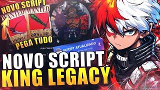 King Legacy  SCRIPT HACK AUTO FARM + ODEN E BIG MOM + RAID MOBILE