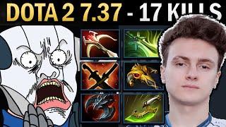 Sven Gameplay Miracle with 17 Kills and Butterfly - Dota 7.37