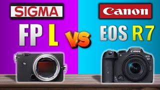 SIGMA FP L VS CANON EOS R7 | 9to5tech