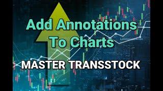 Add Annotations in TransStock – Master Chart Customization