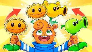  СОЕДИНЯЮ ВСЕ РАСТЕНИЯ МЕЖДУ СОБОЙ | PvZ ФЬЮЖН МОД