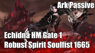 [Lost Ark] Ark Passive Robust Spirit Soulfist - Echidna Hard Mode Gate 1 -  1665