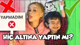 YAPTIM YAPMADIM CHALLENGE ?! İğrenç Sorular !