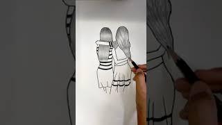 besti sketch || AK talented artist ||
