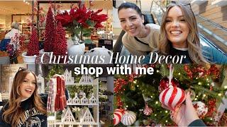 *NEW* CHRISTMAS DECOR SHOP WITH ME  Pottery Barn + Crate & Barrel - Holiday 2024!