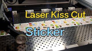 Sticker Laser Cutter, Roll to Roll Laser Kiss Cutting - Golden Laser