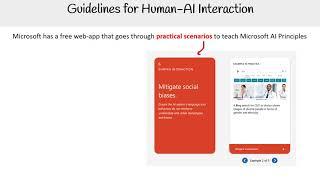 Guidelines for Human AI Interaction - Azure AI Course