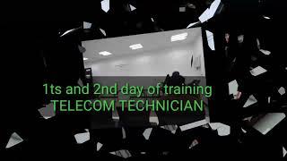 telecom technician training 1ts and 2nd day