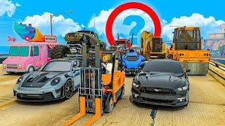 CARRERA CON COCHES ALEATORIOS! TENGO MALA SUERTE!! - GTA 5 ONLINE