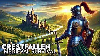 NEW Medieval Crafting Survival | Crestfallen: Medieval Survival Gameplay