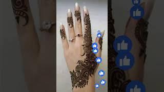 hand mehndi design l henna hand designs l  mehndi practice hand l Beauty_Lounge l Mehndi New look