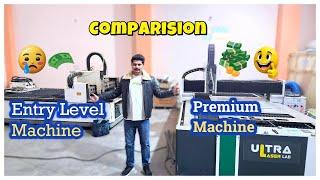 Low Budget Machine V/S Premium LASER Cutting Machine - Brief Explanation .