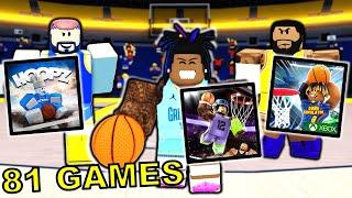 Playing EVERY Single ROBLOX BASKETBALL Game EVER!