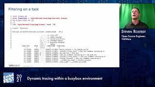 Embedded Fest 2021. Steven Rostedt. Dynamic tracing within a busybox environment