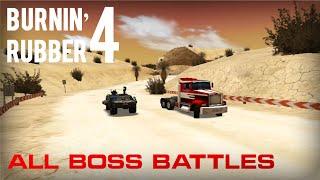 Burnin' Rubber 4 - All boss battles (EXCEPT THE END)
