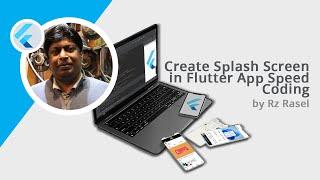 Create Splash Screen in Flutter App Speed Coding | Using Navigator MaterialPageRoute by Rz Rasel