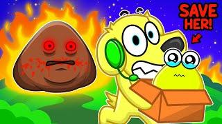 SAVING POULINA from EVIL POU! (Pou's Revenge)