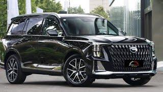 7 Seater SUV, Black Color Design, New Gac Trumpchi ES9 Traveler PHEV SUV 2024