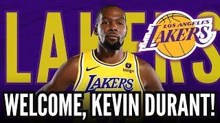 DURANT SIGNS: KD's LAKER DREAM Becomes REALITY | LOS ANGELES LAKERS NEWS