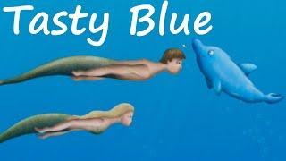 Tasty Blue #5 ЗЛОЙ ДЕЛЬФИН и РУСАЛ Мультяшная игра для детей про РЫБКУ ОБЖОРУ