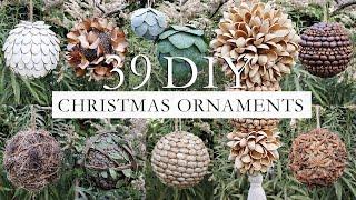 39 DIY Christmas Ornaments