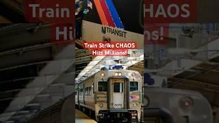 NJ Transit Engineers Strike Halts Nation’s 3rd-Largest Commuter Rail System #trendstream |